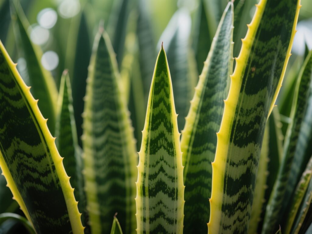 Espada-de-São-Jorge em casa