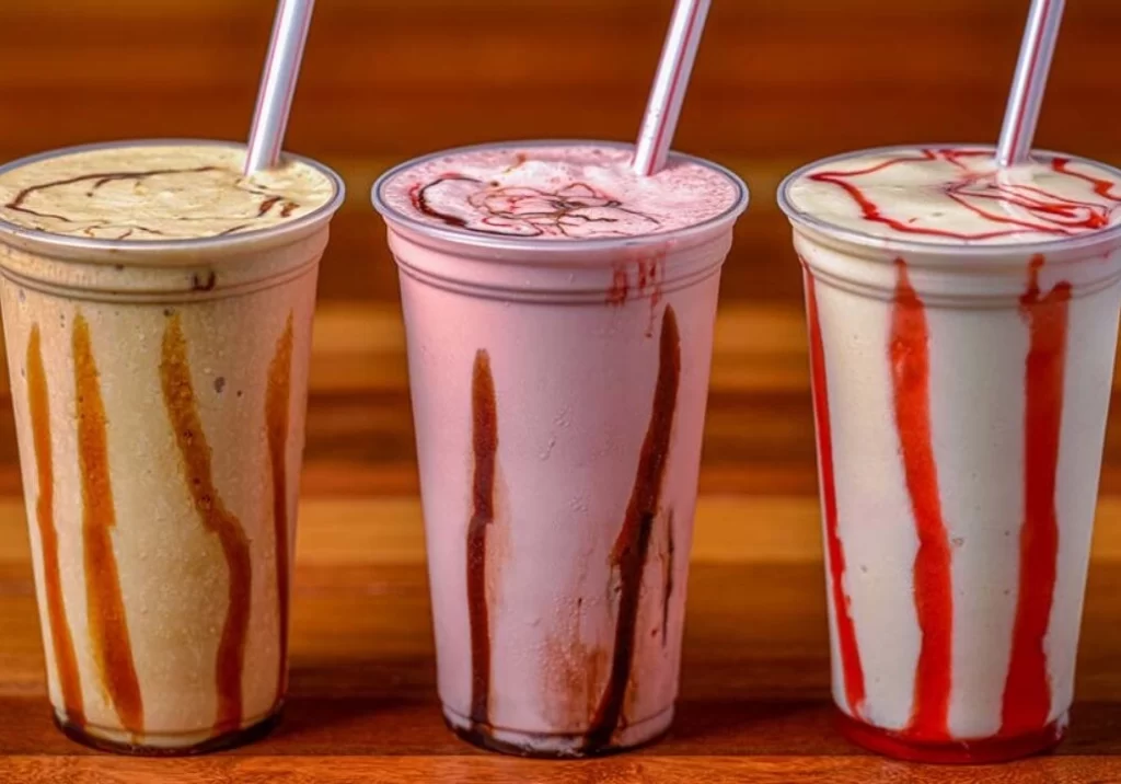 Milk-shake caseiro