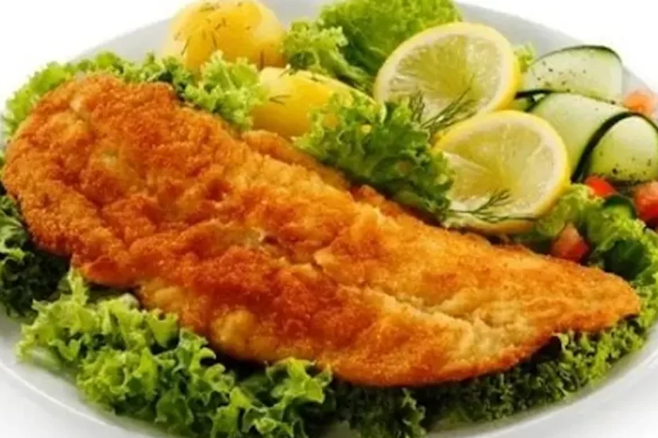 Peixe empanado