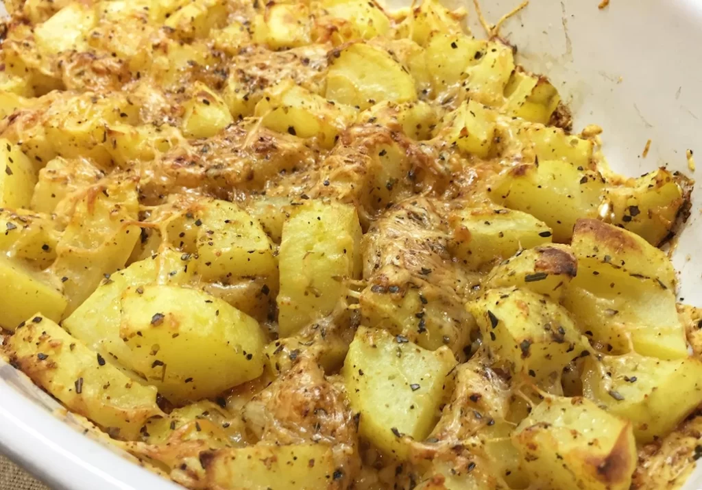 Receita de batata gratinada