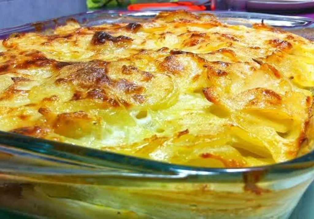 Receita de batata gratinada