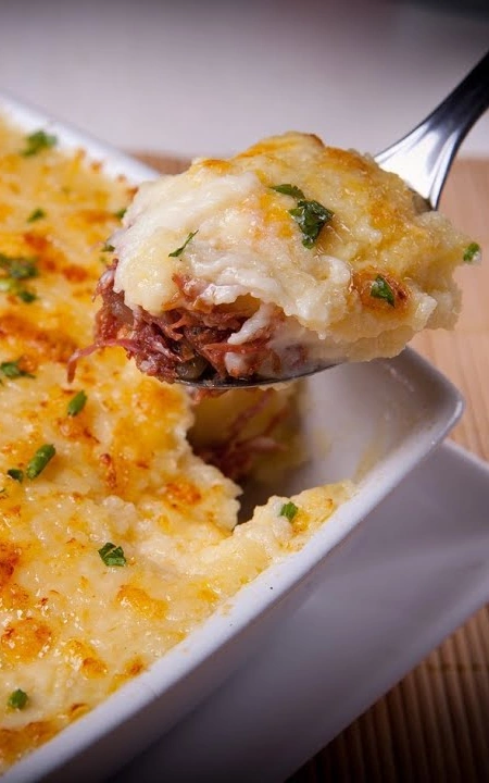 Receita de escondidinho