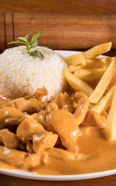 Strogonoff de frango