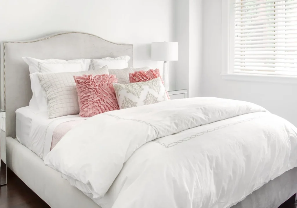 Decoração de cama