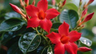 Dipladênia colorida