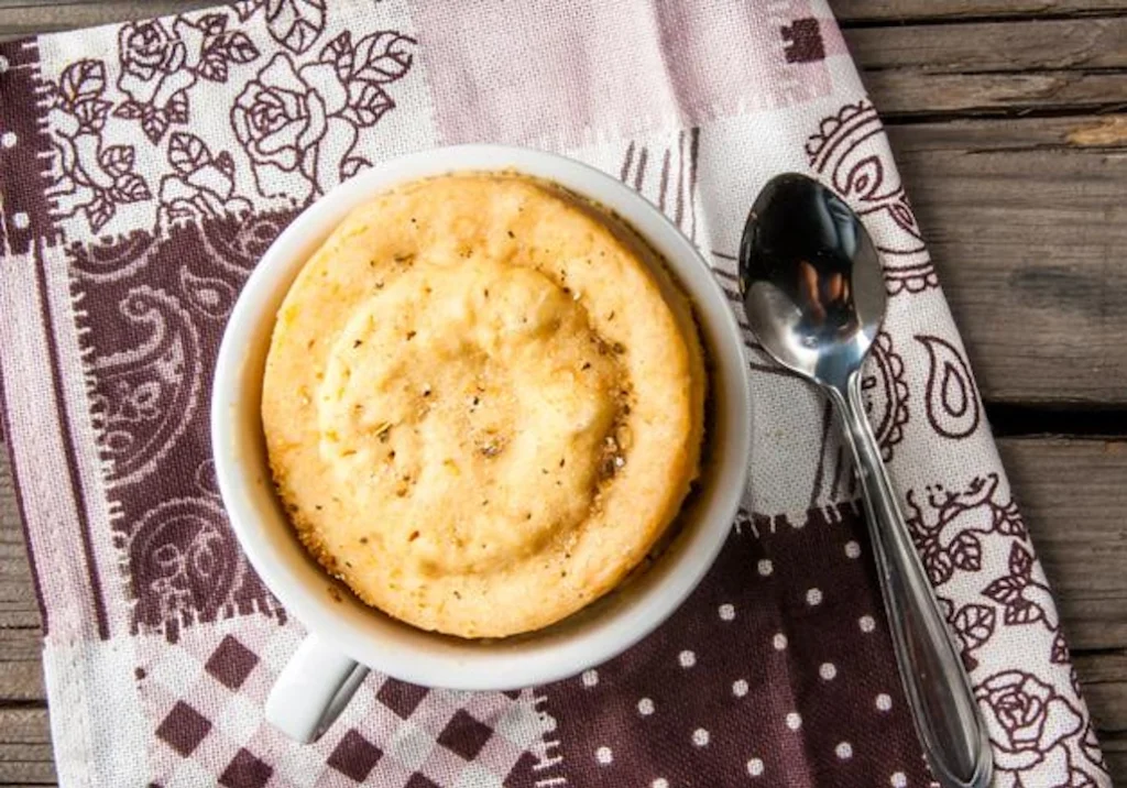 Pão de queijo de caneca