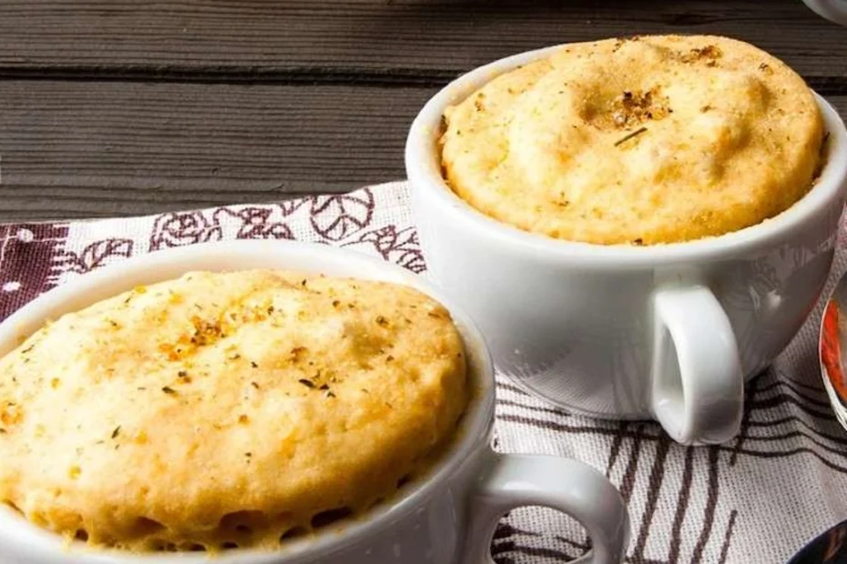Pão de queijo de caneca