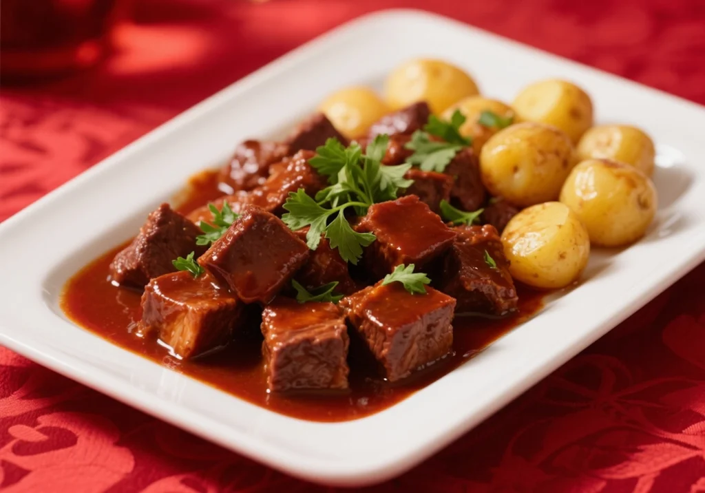 Receita de Carne de Panela com Batata