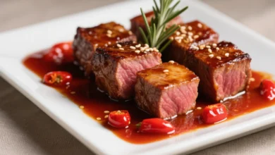 Receita de Carne de Panela com Molho de Mostarda