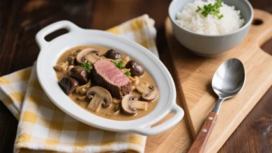 Receita de Strogonoff de Filé Mignon