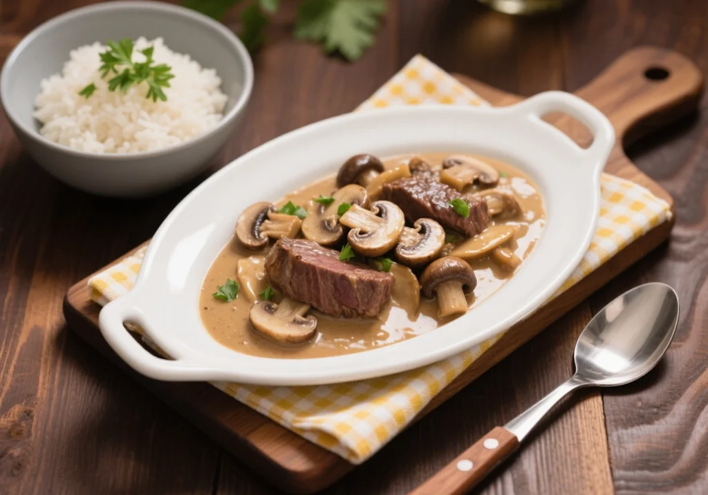 Receita de Strogonoff de Filé Mignon