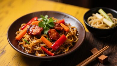 Receita de yakisoba simples