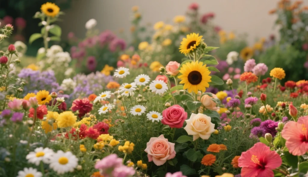 Flores que florescem o ano inteiro