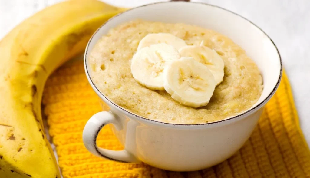 Receita de Bolo de Caneca de Banana: Simples, Rápido e Saudável