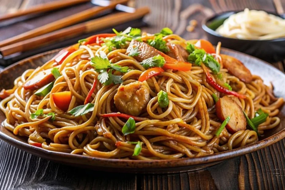 Receita de yakisoba simples e deliciosa