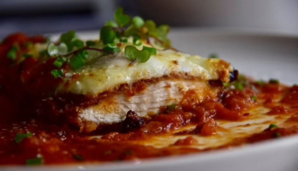 Receita filé de frango à parmegiana crocante, suculento e irresistível