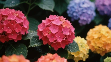 Plantas que mudam de cor