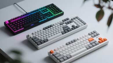 Teclado mecânico, magnético ou membrana