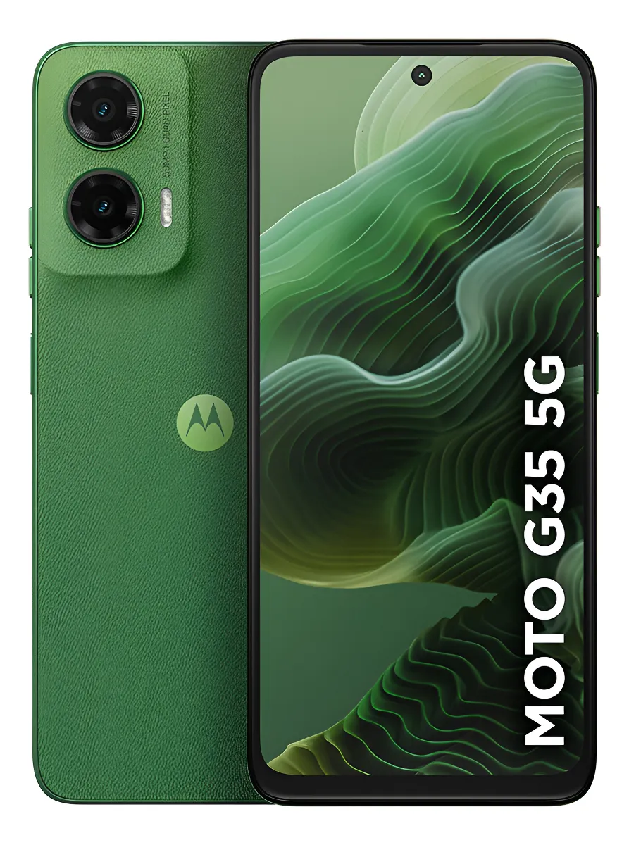 Moto G35 5G 128 GB visto de frente